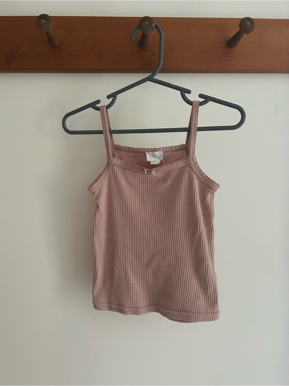 Jamie Kay Ribbed Cami Tank Top - Dusty Rose